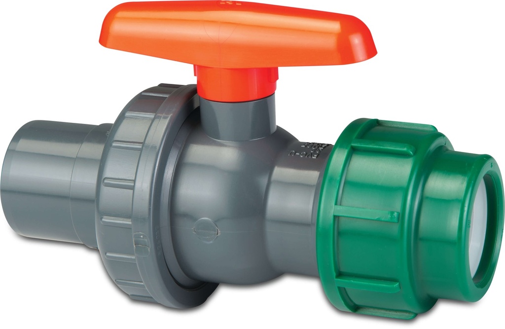 Vannes PVC - Vanne à boisseau sphérique PVC-PE 20mm