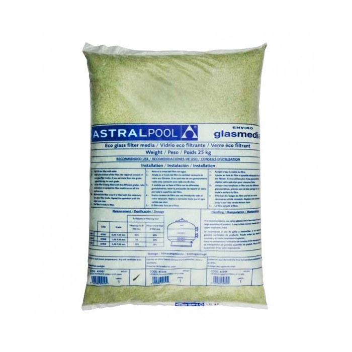 MEDIA FILTRANT ECO GLASS 1,0 - 3,0 mm