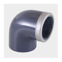Cepex Coude de réduction 90° PVC colle x filet intérieur renforcé