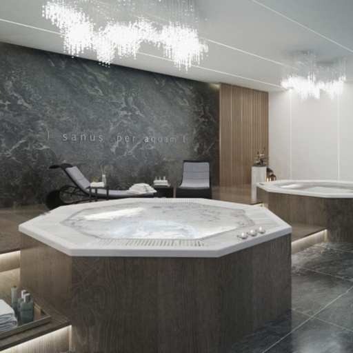 Roca Coque de spa Octavia — 32 jets, LED blanche et 1 projecteur