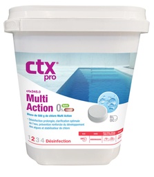 Chlore multiaction CTX - Multi Action 500g - 25 kg