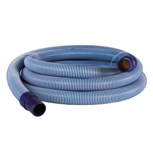 Tuyau flottant violet/blanc Ø38 avec embout PoolStyle
